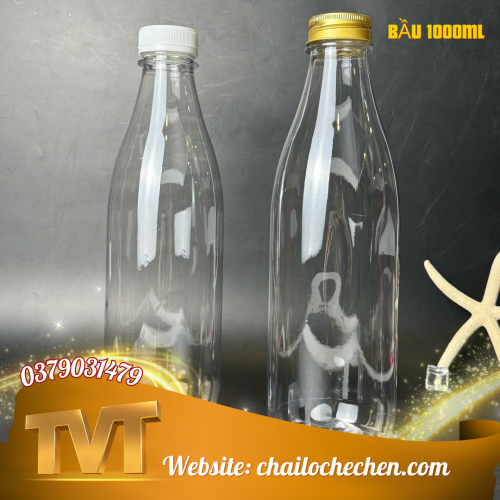 Chai 1000ml Bầu