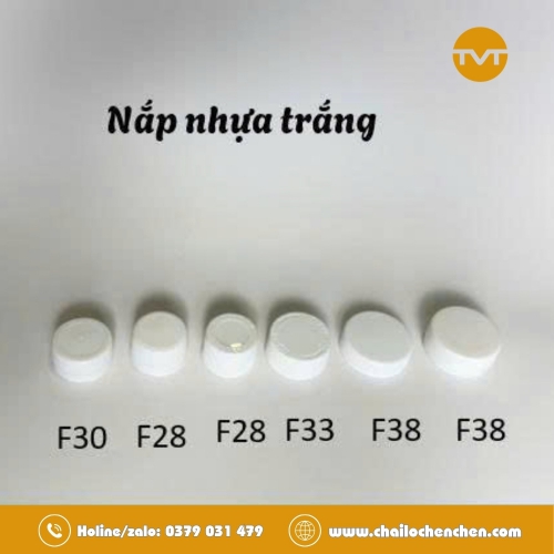 Nắp Nhựa Trắng