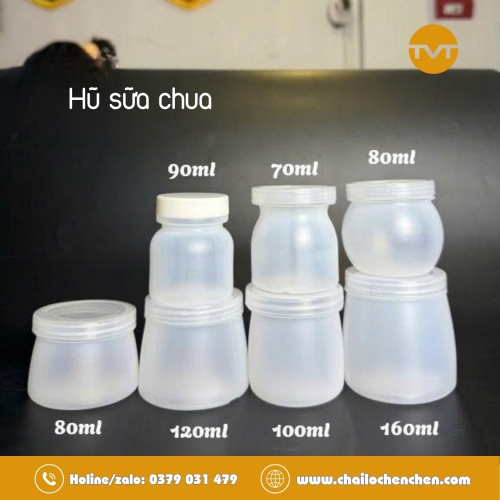 Hũ Sữa Chua Nhựa